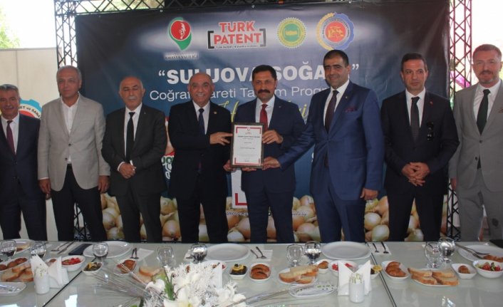 Amasya'nın “Suluova soğanı“ coğrafi işaretle tescillendi