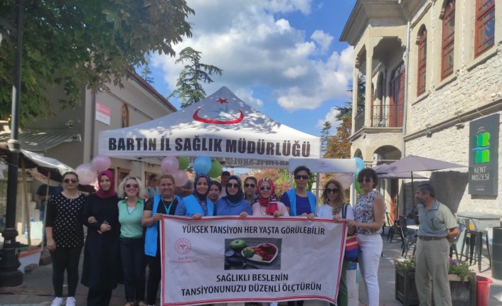 Bartın'da Halk Sağlığı Haftası etkinliği yapıldı