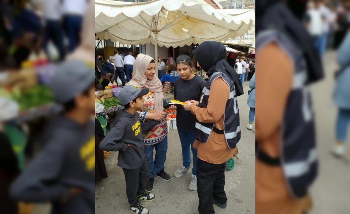 Bolu polisi kadınları KADES hakkında bilgilendirdi