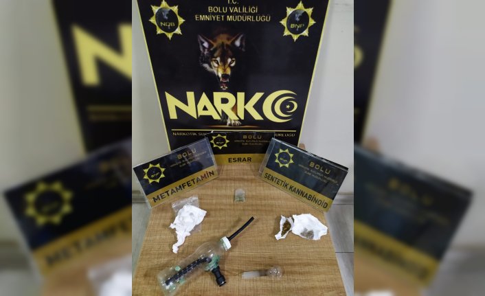 Bolu'da uyuşturucu operasyonunda 3 şüpheli tutuklandı