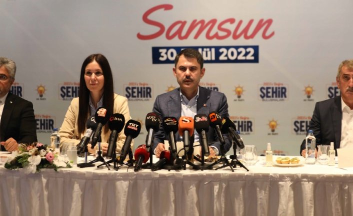 Çevre, Şehircilik ve İklim Değişikliği Bakanı Kurum, Samsun'da konuştu: (2)