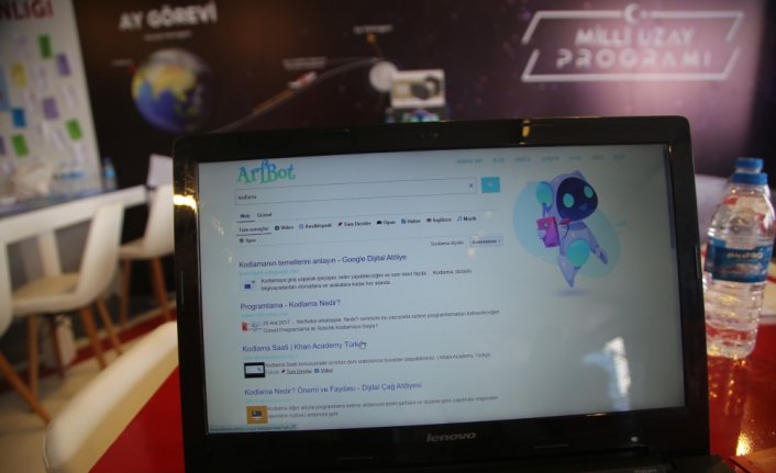 “Çocuk Google“ı ArfBot programı TEKNOFEST'te yerini aldı