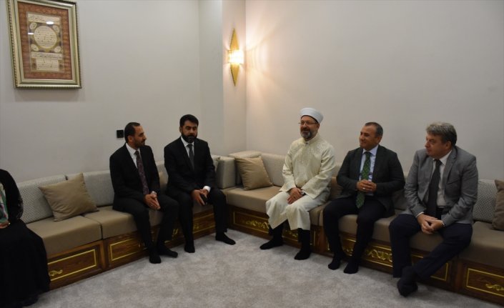 Diyanet İşleri Başkanı Erbaş Ordu'da hutbe irat etti: