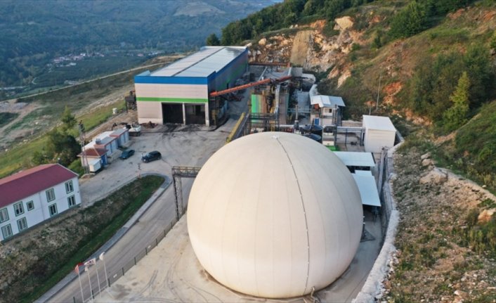 Düzce'deki katı atık tesisi kendi elektriğini üretecek
