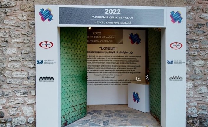 Erdemir Çelik ve Yaşam Heykel Yarışması Sergisi internette de ziyarete açıldı