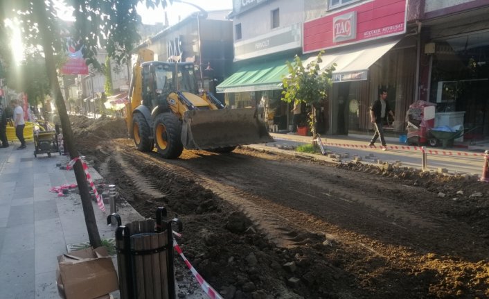 Espiye'de doğal gaz çalışmaları devam ediyor