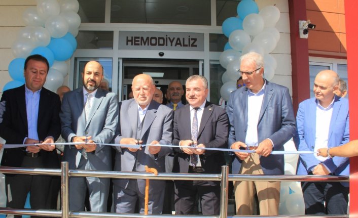 Havza'da hayırsever tarafından modernize edilen diyaliz merkezi hizmete girdi