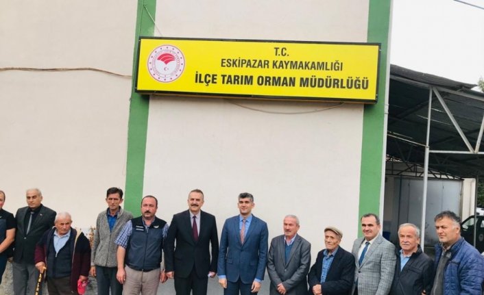 Karabük'te selden etkilenen üreticilere sera malzemeleri hibe edildi