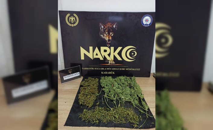 Karabük'te uyuşturucu operasyonunda 2 kişi yakalandı