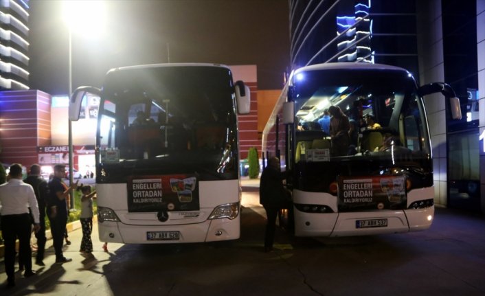 Kastamonu Belediyesinden özel bireyler ve ailelerine Çanakkale gezisi