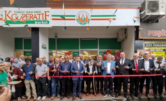 Of'ta Tarım Kredi Kooperatif Market açıldı