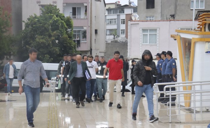 Ordu'da silahla yaralama olayına karışan 8 kişiden 5'i tutuklandı