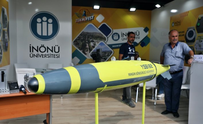 Orman yangınları “yangın söndürme mühimmatı“ ile büyümeden söndürülebilecek