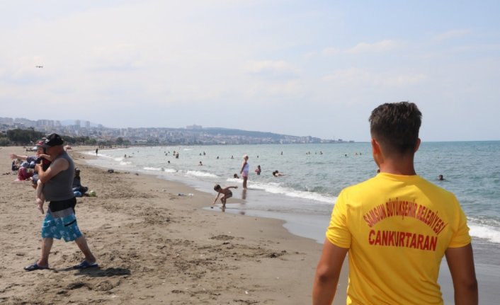 Samsun'da cankurtaranlar deniz sezonunda 109 kişiyi boğulmaktan kurtardı