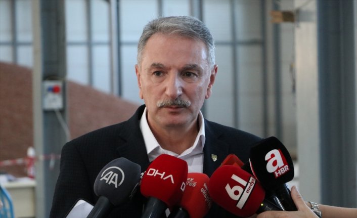 TMO Genel Müdürü Ahmet Güldal, Trabzon'da fındık alım merkezini ziyaret etti: