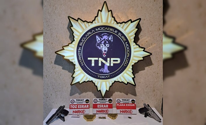 Tokat'ta uyuşturucu operasyonunda 2 zanlı yakalandı