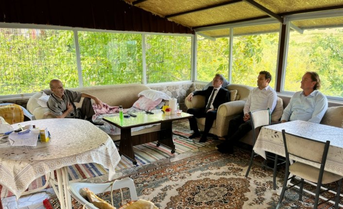 Ulus Kaymakamı Kılıç, ev ziyaretleri gerçekleştirdi