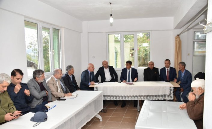 Vali Gürel, Şenler ve Sipahiler köylerini ziyaret etti