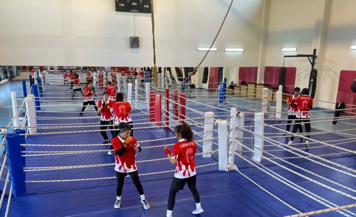 Yıldız Kadın Boks Milli Takımı'nın Kastamonu kampı devam ediyor