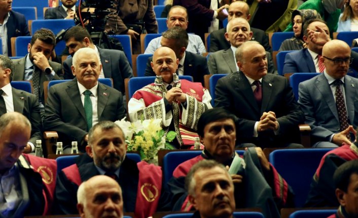 AK Parti Genel Başkanvekili Yıldırım DÜ akademik yıl açılış töreninde konuştu: