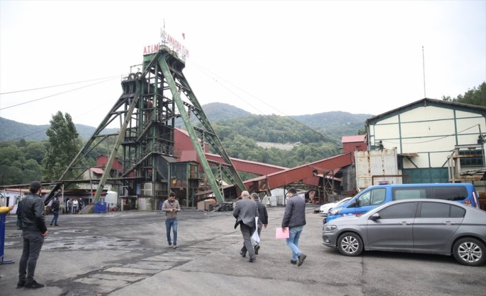 Amasra'da patlama yaşanan maden sahasında inceleme
