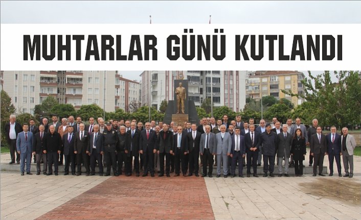 Bafra’da Muhtarlar Günü Kutlandı