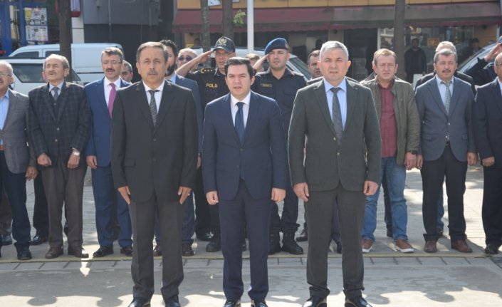 Espiye'de 19 Ekim Muhtarlar Günü dolayısıyla tören düzenlendi