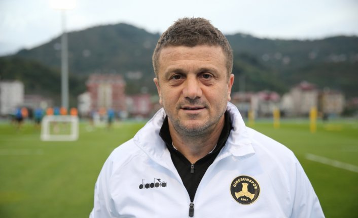 Giresunspor Teknik Direktörü Hakan Keleş, ligdeki hedeflerini açıkladı: