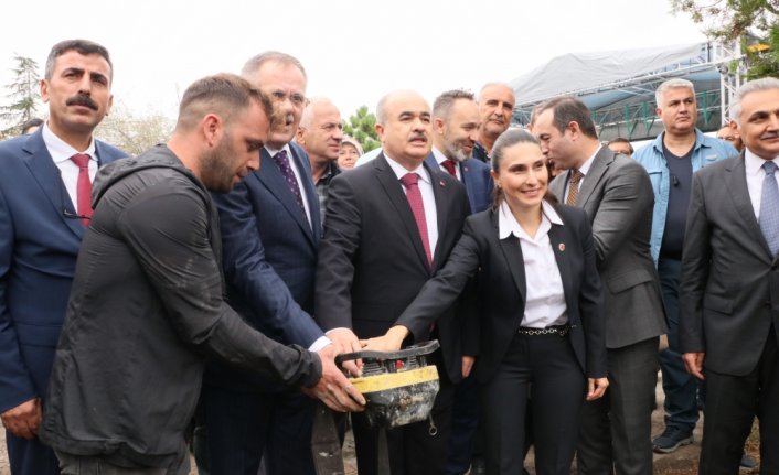 Samsun'da iki muhtarlık binasının temeli atıldı