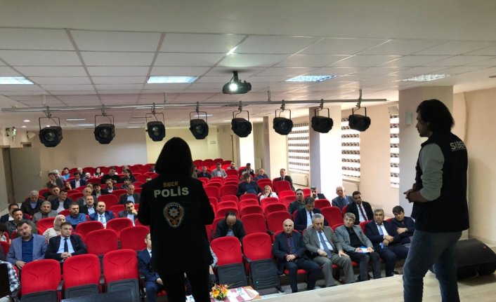 Samsun'da öğrenci ve idarecilere SİBERAY programı anlatıldı