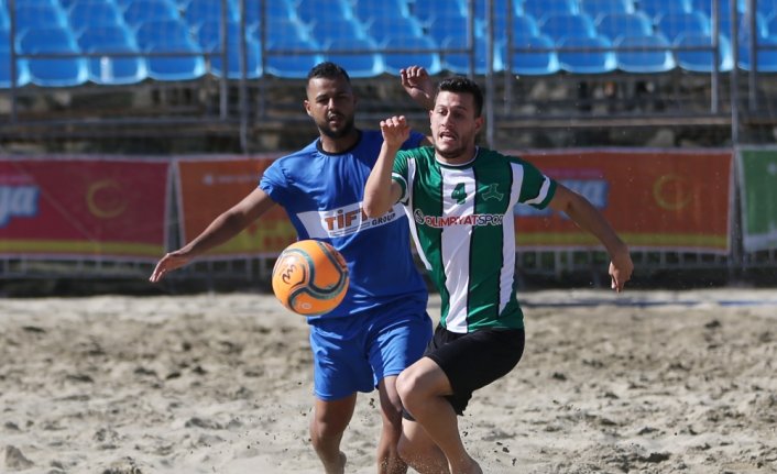 TFF Plaj Futbol Ligi Süper Finalleri, Alanya'da başladı