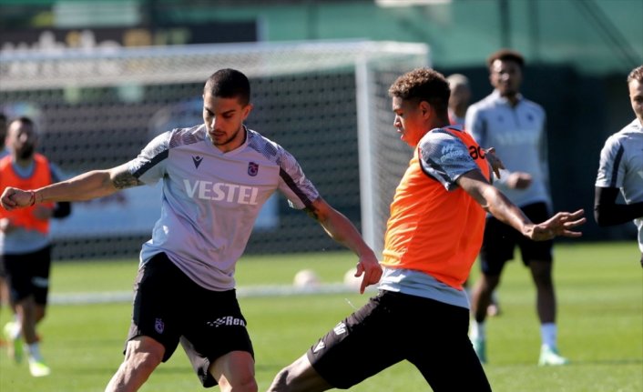 Trabzonspor'da Kızılyıldız maçı hazırlıkları sürüyor