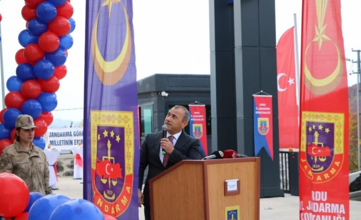 Akkuş ilçesinde Salman Jandarma Karakol Komutanlığı törenle açıldı