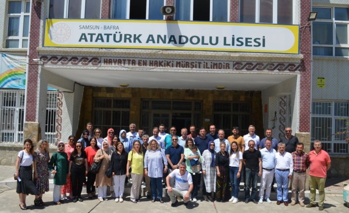Bafra Atatürk Anadolu Lisesi iki proje için 120 bin avro hibe almaya hak kazandı