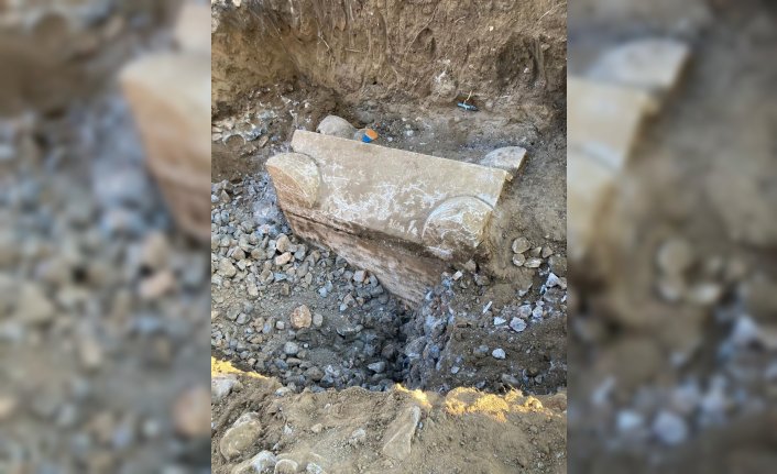 Bolu'da inşaat kazısında bulunan lahit incelemeye alındı