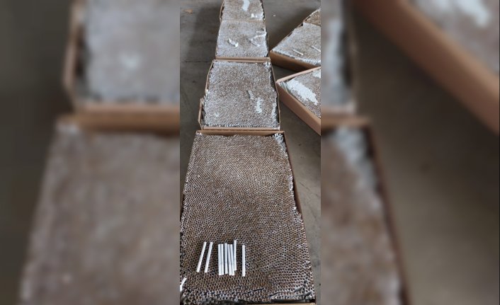 Bolu'da tırda 7 milyon 645 bin makaron ele geçirildi