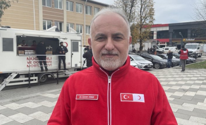 Düzce'deki hastanelere kan tedariki yapıldı