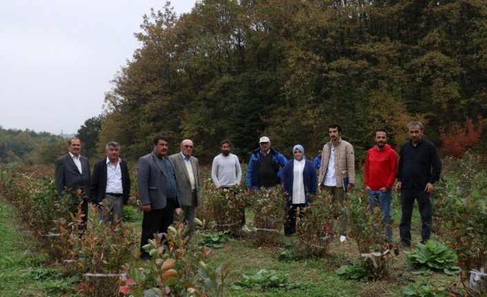 Eflanili çiftçiler Bursa ile Bolu'daki tarla ve bahçeleri gezdi