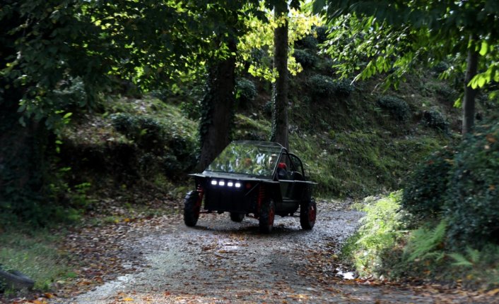 Eski araç parçalarından UTV yaptılar