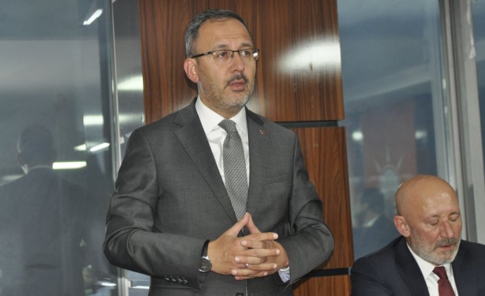Gençlik ve Spor Bakanı Mehmet Muharrem Kasapoğlu Artvin'de konuştu: