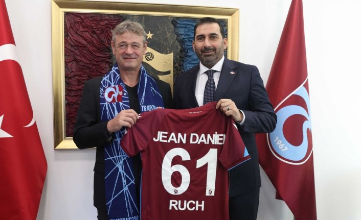 İsviçre'nin Ankara Büyükelçisi Ruch, Trabzonspor Kulübünü ziyaret etti
