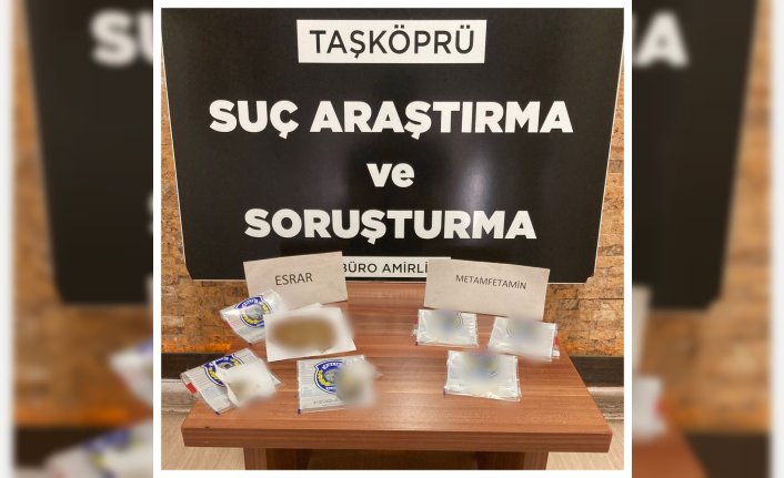 Kastamonu'da uyuşturucu operasyonunda 1 zanlı yakalandı