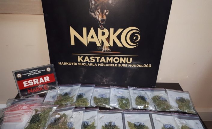 Kastamonu'da uyuşturucu operasyonunda yakalanan kişi tutuklandı
