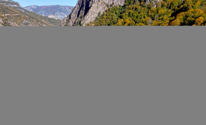 Kastamonu'daki Loç Vadisi ziyaretçilerini sonbahar renkleriyle ağırlıyor