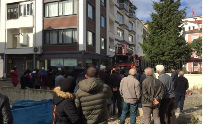 Ordu'da çıkan yangında ev kullanılamaz hale geldi