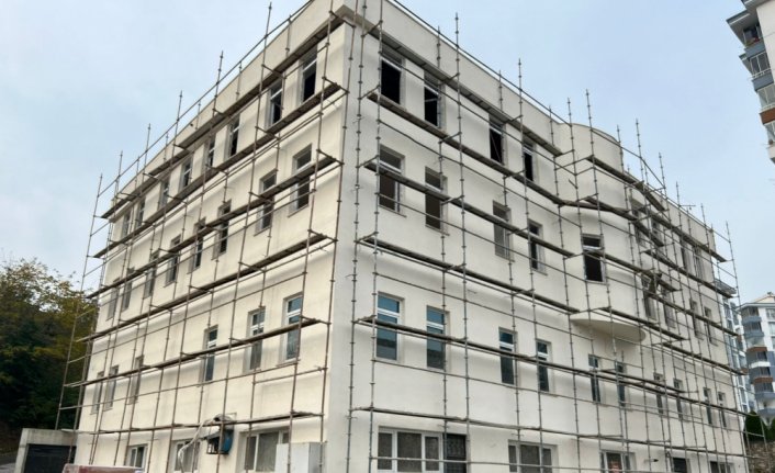 Ordu'da yapılan cemevi inşaatının yüzde 70'i tamamlandı