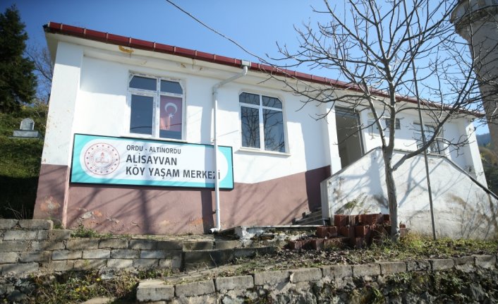 Ordu'daki köy yaşam merkezi fındık üreticilerine “okul“ oldu