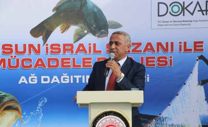 Samsun'daki göllerde 3 yılda 860 ton “istilacı“ İsrail sazanı avlanacak