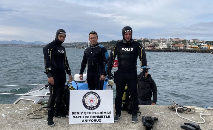 Sinop'ta Rus donanması baskınında şehit düşen askerler anıldı