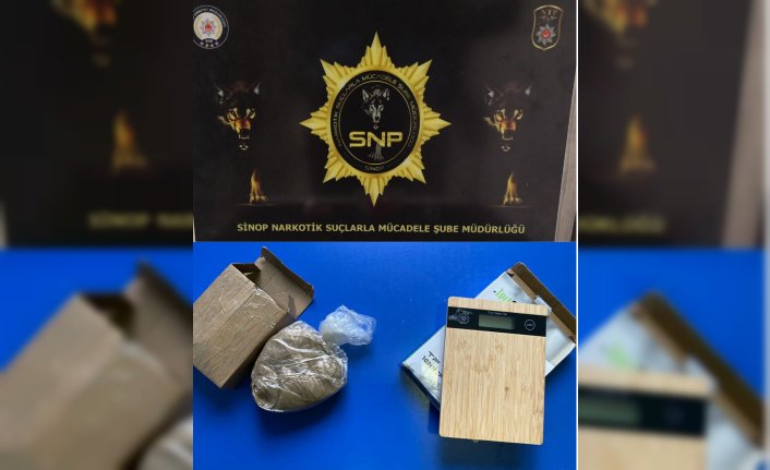 Sinop'ta uyuşturucu operasyonunda 2 zanlı tutuklandı